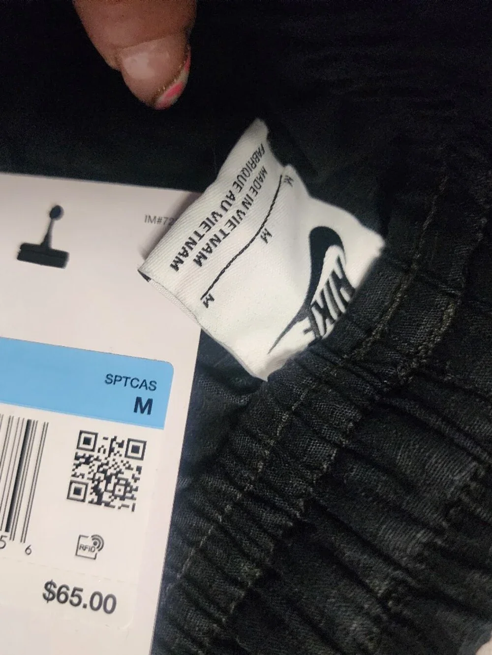 Nike Big Kids' Sportswear Club Woven Cargo Pants - Black